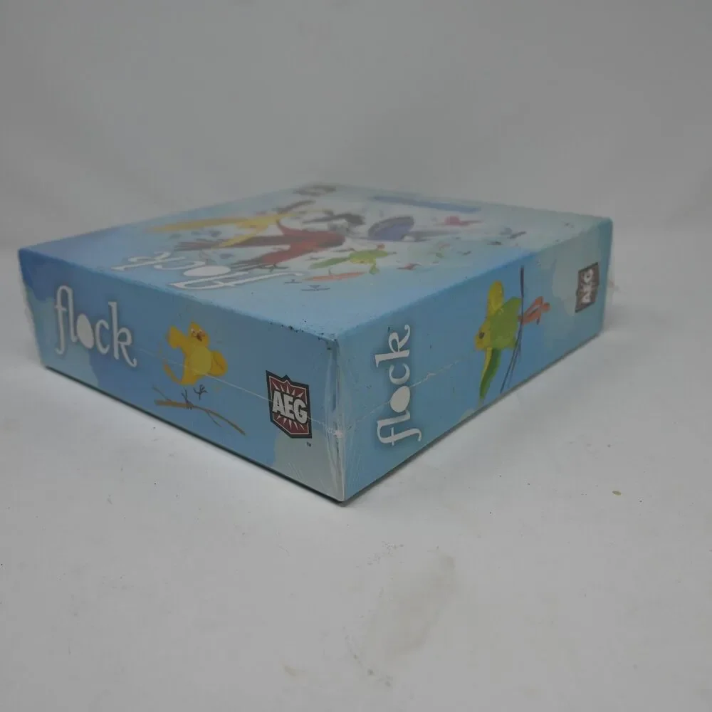 Flock Board Game by AEG 2016 – New Sealed – Box Wear on Shrinkwrap